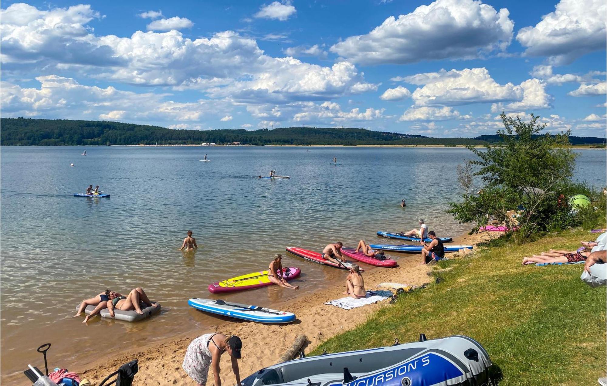 Waldcamping Am Brombachsee Pleinfeld Exteriör bild